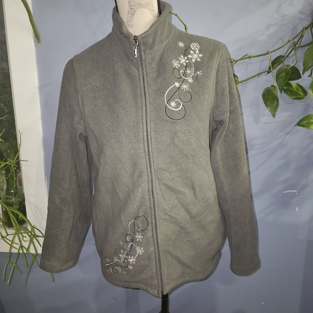 Northern reflections fleece zip up